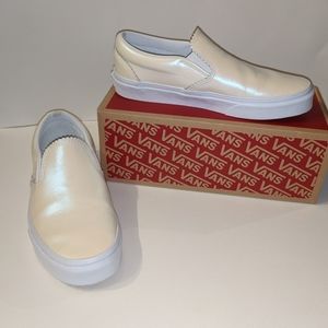 Vans Pearl Suede Classic Slip Ons